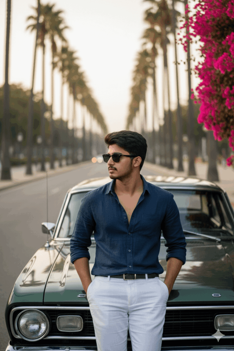 Result 2 for Fashionable Young Man Portrait AI Prompt AI Photo Editing Prompt