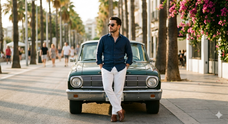 Result 1 for Fashionable Young Man Portrait AI Prompt AI Photo Editing Prompt