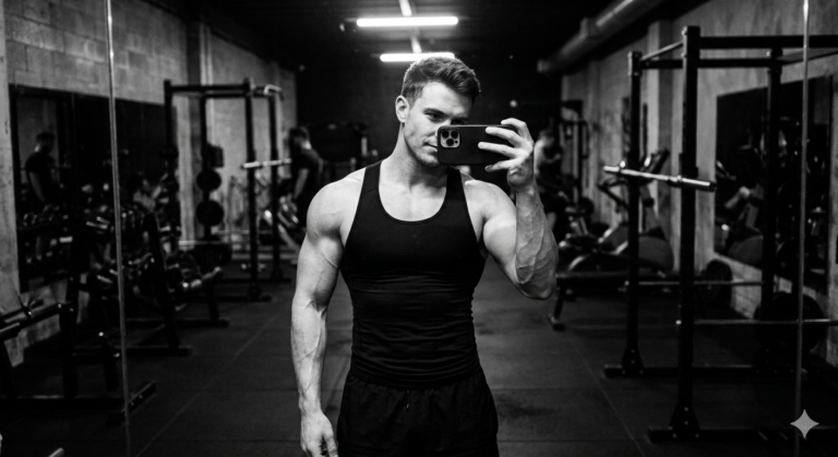 Result 1 for Muscular Man Selfie AI Prompt AI Photo Editing Prompt