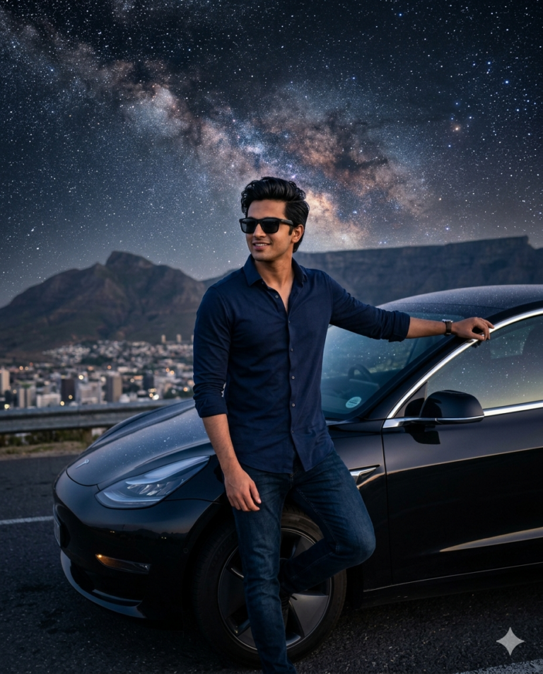 Result 1 for Car at Night AI Prompt AI Photo Editing Prompt
