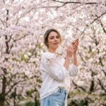 Result 1 for Cherry Blossom Spring Portrait AI Photo Editing Prompt