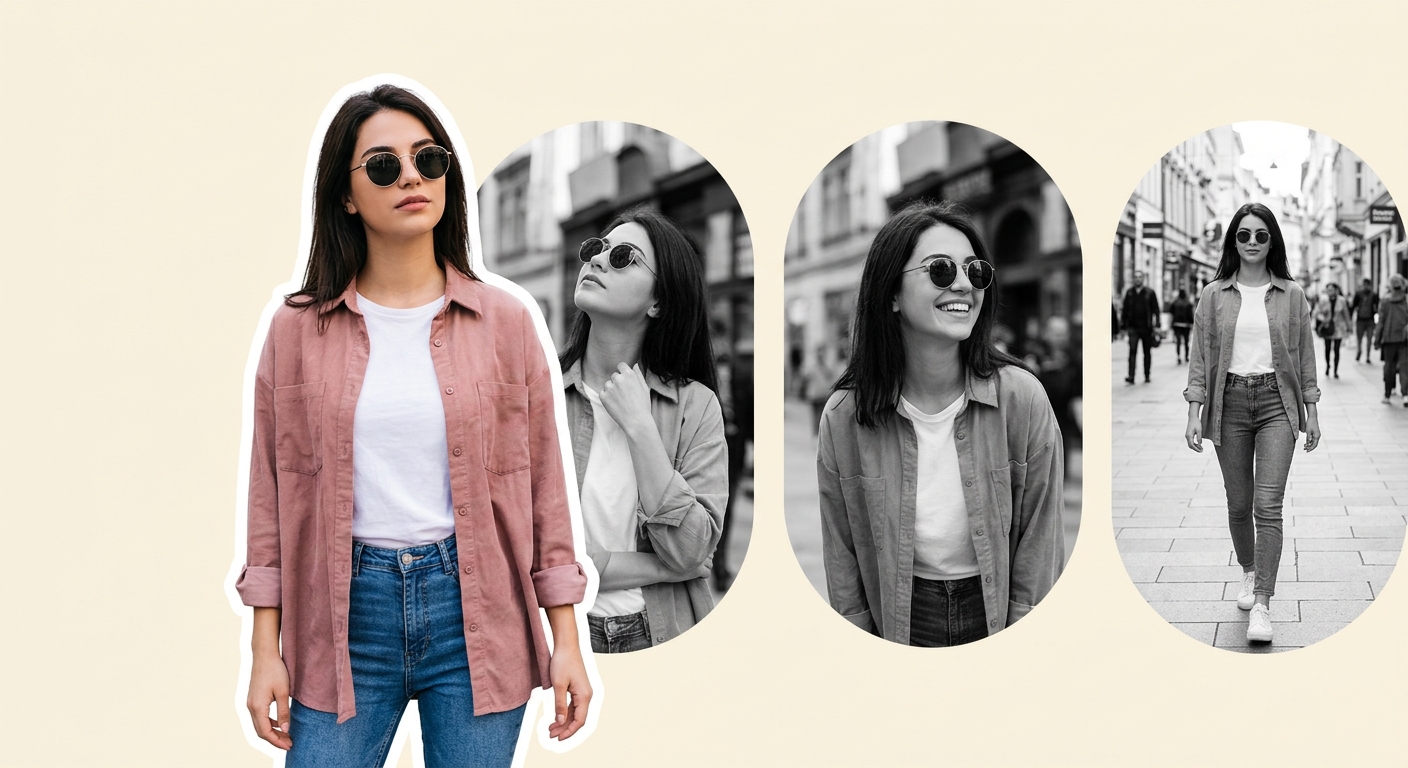 Result 1 for Three Moods of the City AI Photo Editing Prompt