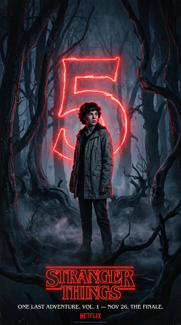 Result 1 for Stranger Things Fan Poster AI Photo Editing Prompt