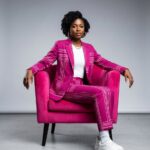 Result 2 for The Pink Plaid Power Suit AI Photo Editing Prompt