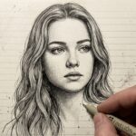 Result 1 for The Lined Notebook Portrait AI Photo Editing Prompt