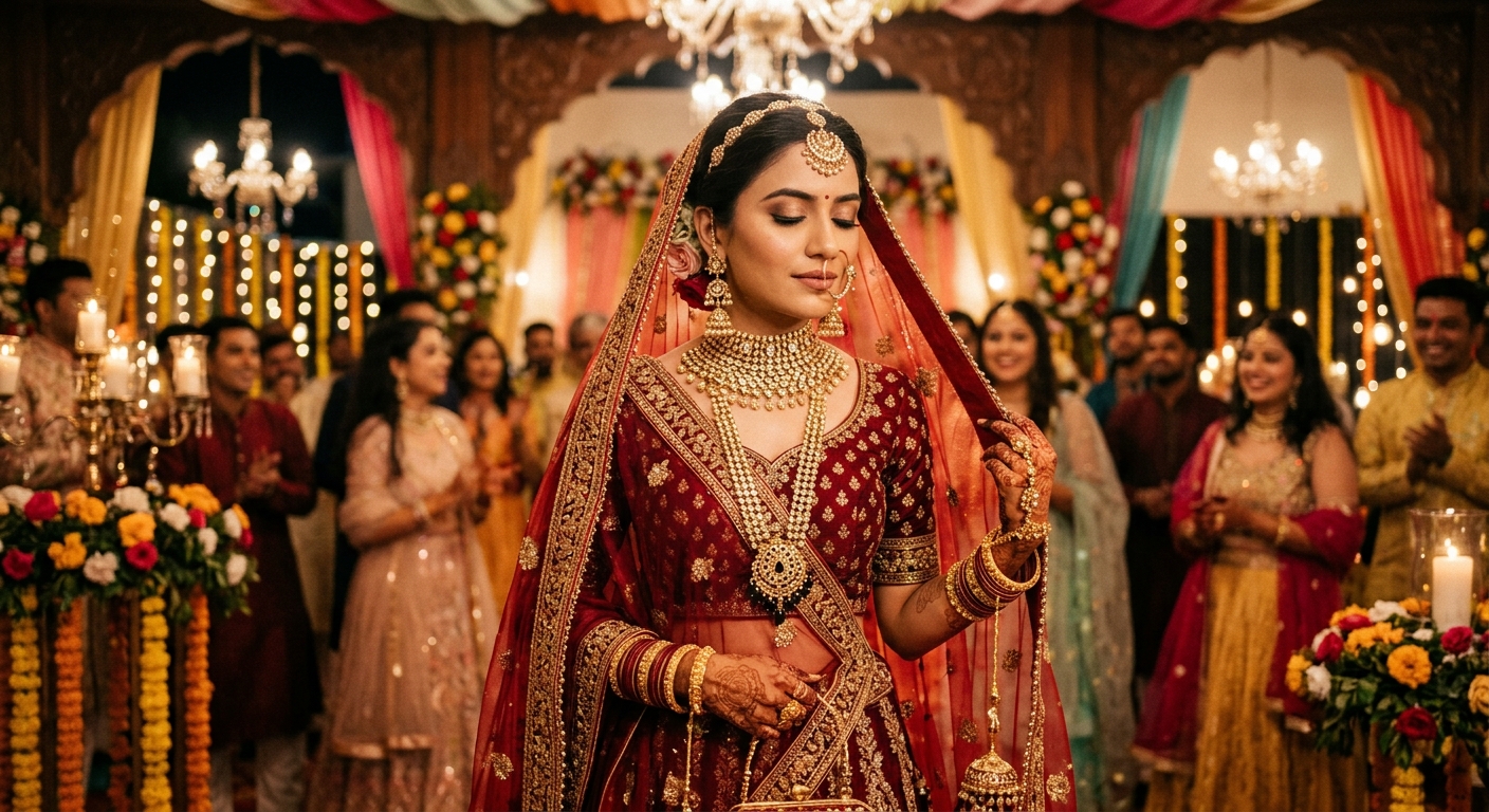 Result 3 for Royal Bride Wedding AI Prompt AI Photo Editing Prompt
