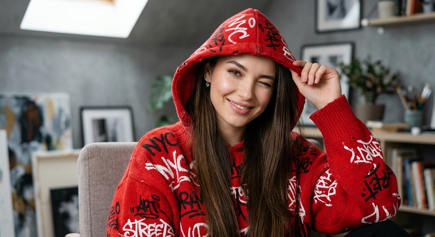 Result 2 for Hoodie Hottie AI Photo Editing Prompt
