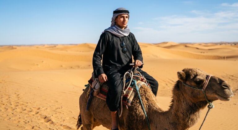 Result 1 for Journey Across the Sands AI Photo Editing Prompt