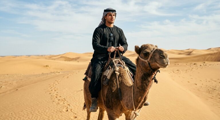 Result 3 for Journey Across the Sands AI Photo Editing Prompt