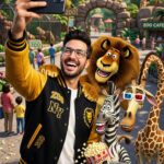Result 2 for A Madagascar Selfie in Real Life AI Photo Editing Prompt