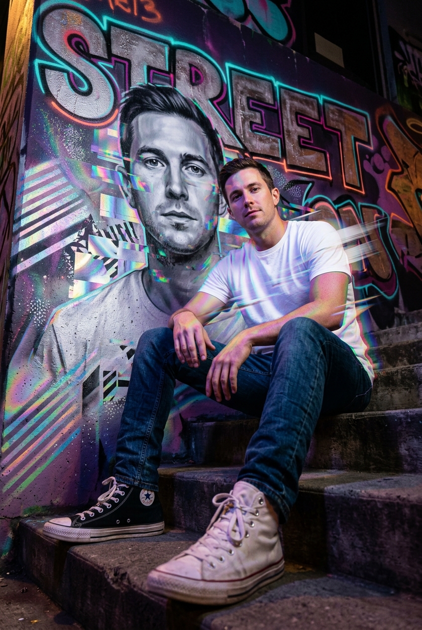 Result 2 for Grounded in Graffiti AI Photo Editing Prompt