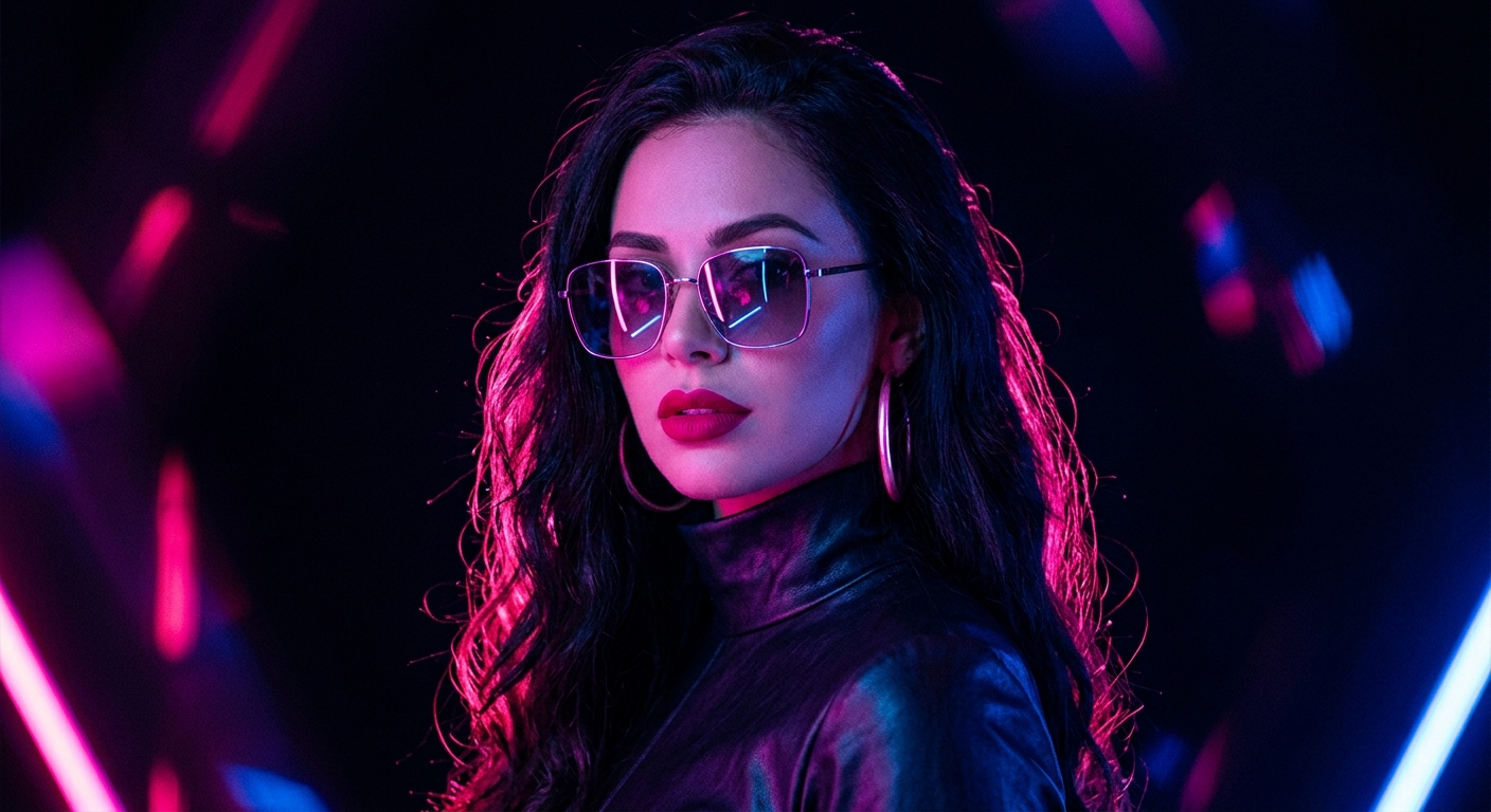 Result 2 for Glow-Up Night AI Photo Editing Prompt