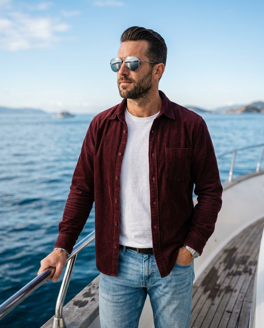 Result 1 for Maroon and the Mediterranean Mood AI Photo Editing Prompt