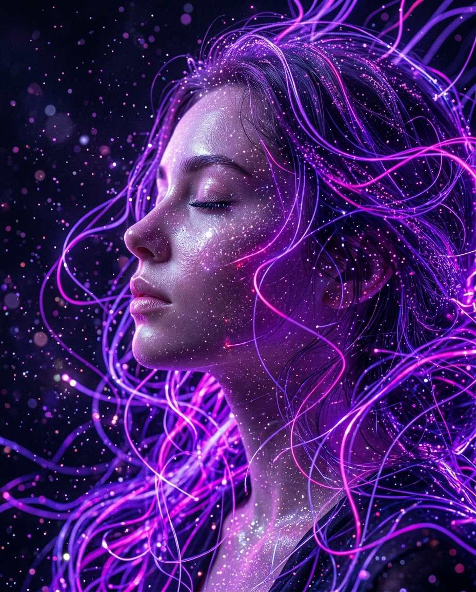 Result 3 for Celestial Entanglement AI Photo Editing Prompt