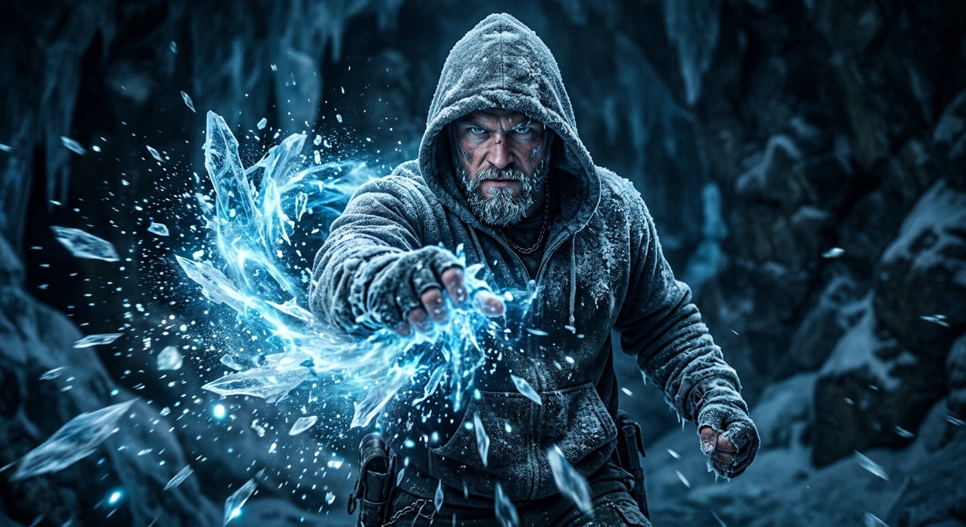 Result 1 for The Ice Weaver AI Photo Editing Prompt