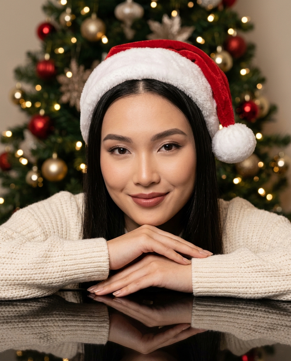 Result 1 for Waiting for Santa AI Photo Editing Prompt