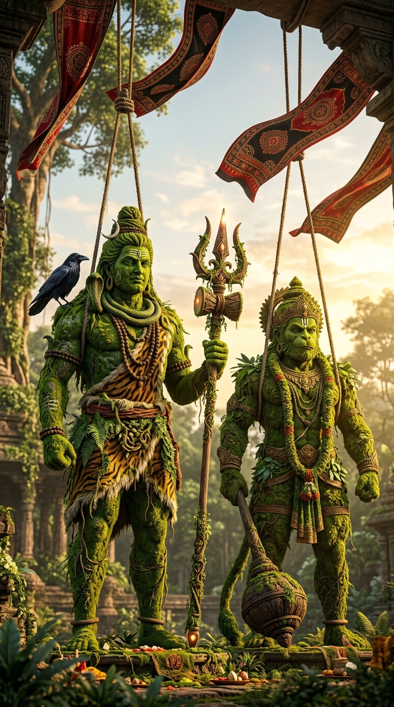 Result 4 for Divine Green Gods AI Prompt AI Photo Editing Prompt
